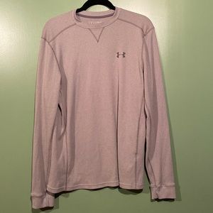 Under Armour cold gear waffle knit pullover.